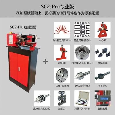 SC2-Pro迷你車床 專業版